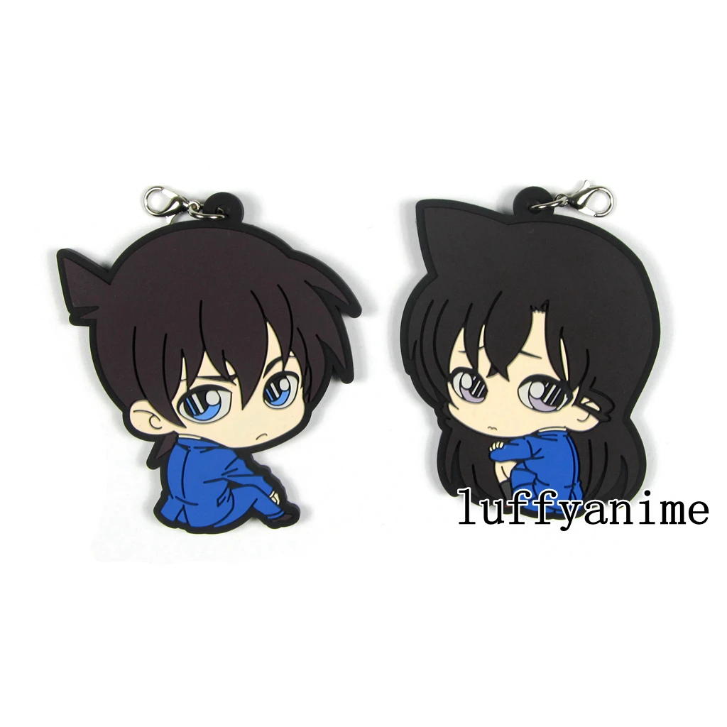 Detective Conan Case Closed Rubber Mascot Pendant Jimmy Kudo Rachel Moore Mouri Ran anime accessories Phone strap Keychain
Detective Conan Case Closed Rubber Mascot Pendant Jimmy Kudo Rachel Moore Mouri Ran anime accessories Phone strap Keychain