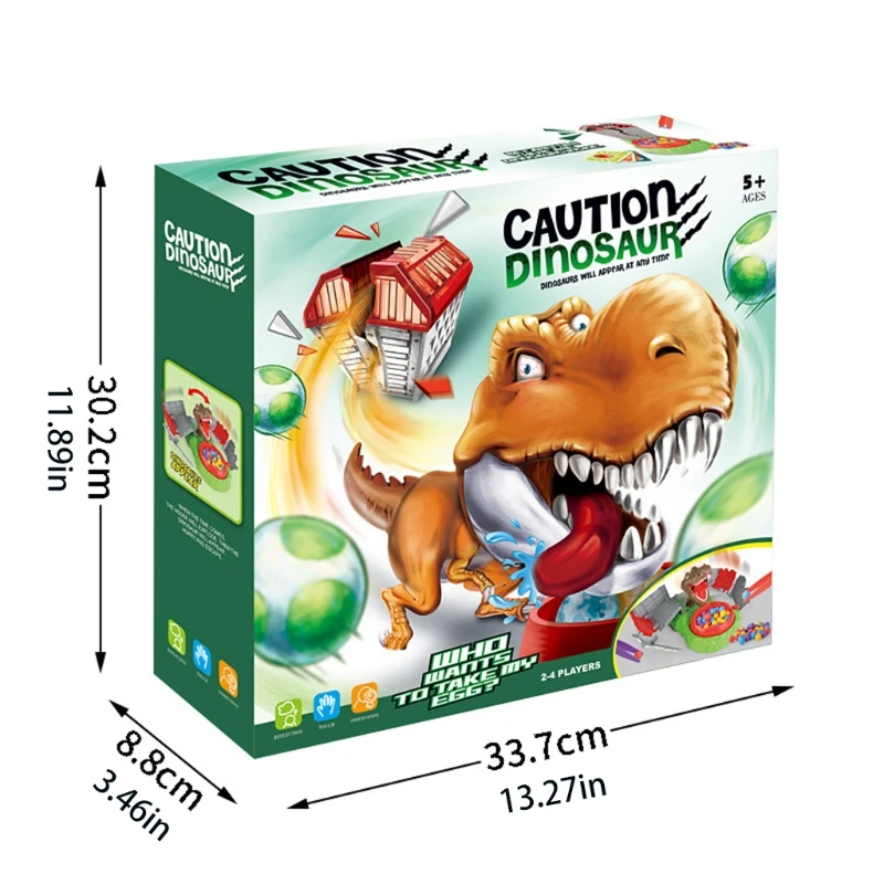 77HD Creative Dinosaur Game Board Chessboard Reaction Training Montessori Parent-Children Playset Surprising Toy for Children
77HD Creative Dinosaur Game Board Chessboard Reaction Training Montessori Parent-Children Playset Surprising Toy for Children