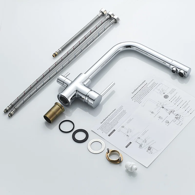 ROVADE Water Filter Kitchen Faucet, 360 Rotation with Water Purification Features Taps For Drinking Kitchen Mixer
ROVADE Water Filter Kitchen Faucet, 360 Rotation with Water Purification Features Taps For Drinking Kitchen Mixer