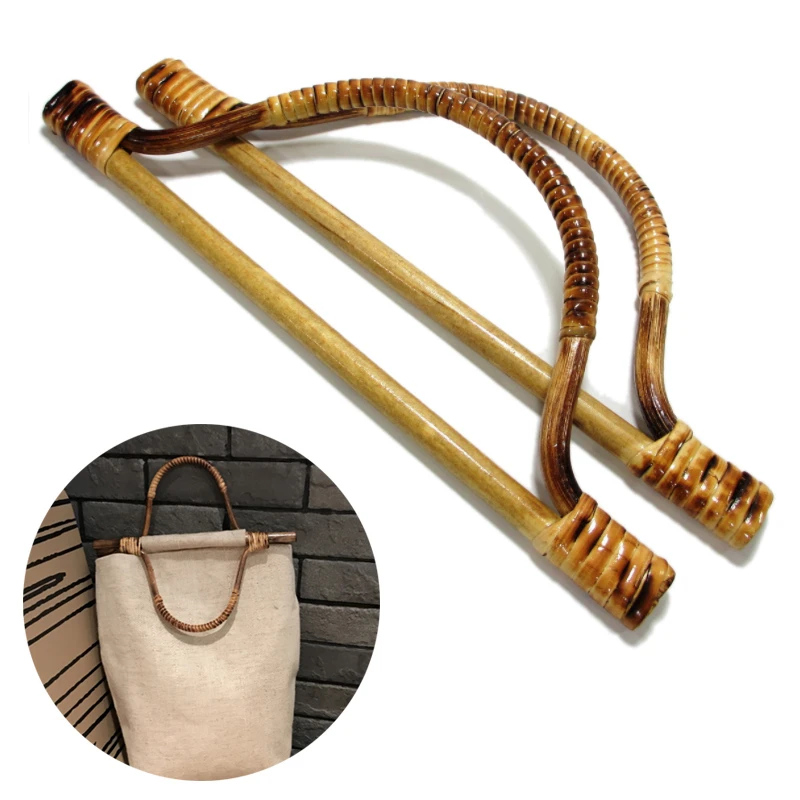 1 Pair Bamboo Rattan Purse Hanger Bag Handle DIY Handbag Replacement Bag Accessories Bag Handmade Wooden Handbag19.5x9cm
1 Pair Bamboo Rattan Purse Hanger Bag Handle DIY Handbag Replacement Bag Accessories Bag Handmade Wooden Handbag19.5x9cm