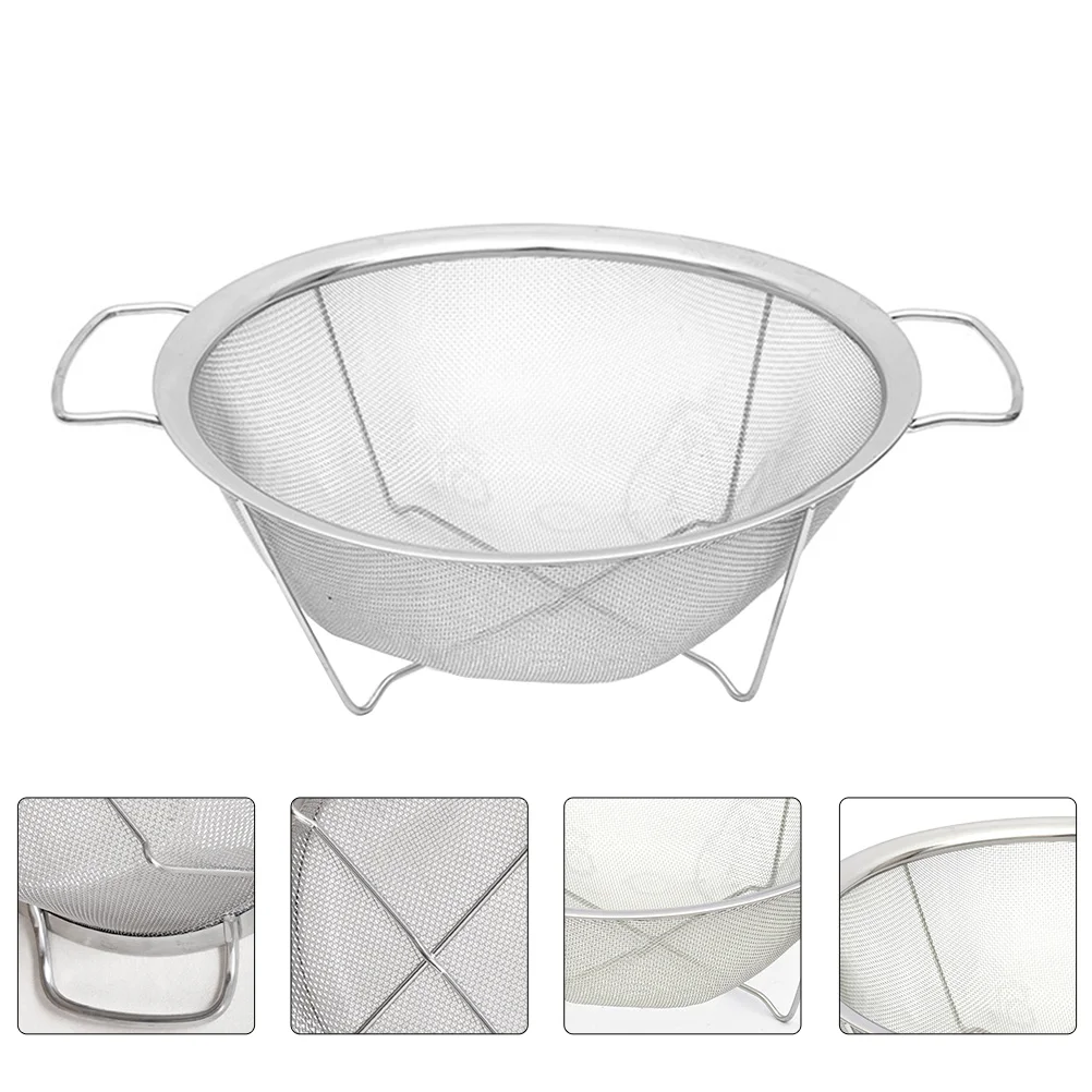 1pc Stainless Steel Drain Basket Home Kitchen Use Food Drain Storage Container 
1pc Stainless Steel Drain Basket Home Kitchen Use Food Drain Storage Container