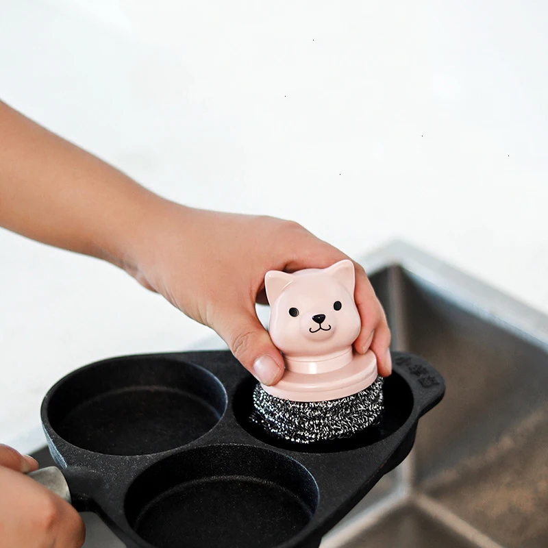 Multifunctional cartoon dishwashing brush to clean the pot and not stick to the oil cleaning brush
Multifunctional cartoon dishwashing brush to clean the pot and not stick to the oil cleaning brush