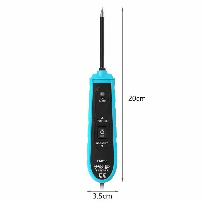 6-24V with 5m Cable Power Probe Car Electric Circuit Tester Automotive Car Inspection Tools NEW Probe car circuit tester Tools
6-24V with 5m Cable Power Probe Car Electric Circuit Tester Automotive Car Inspection Tools NEW Probe car circuit tester Tools