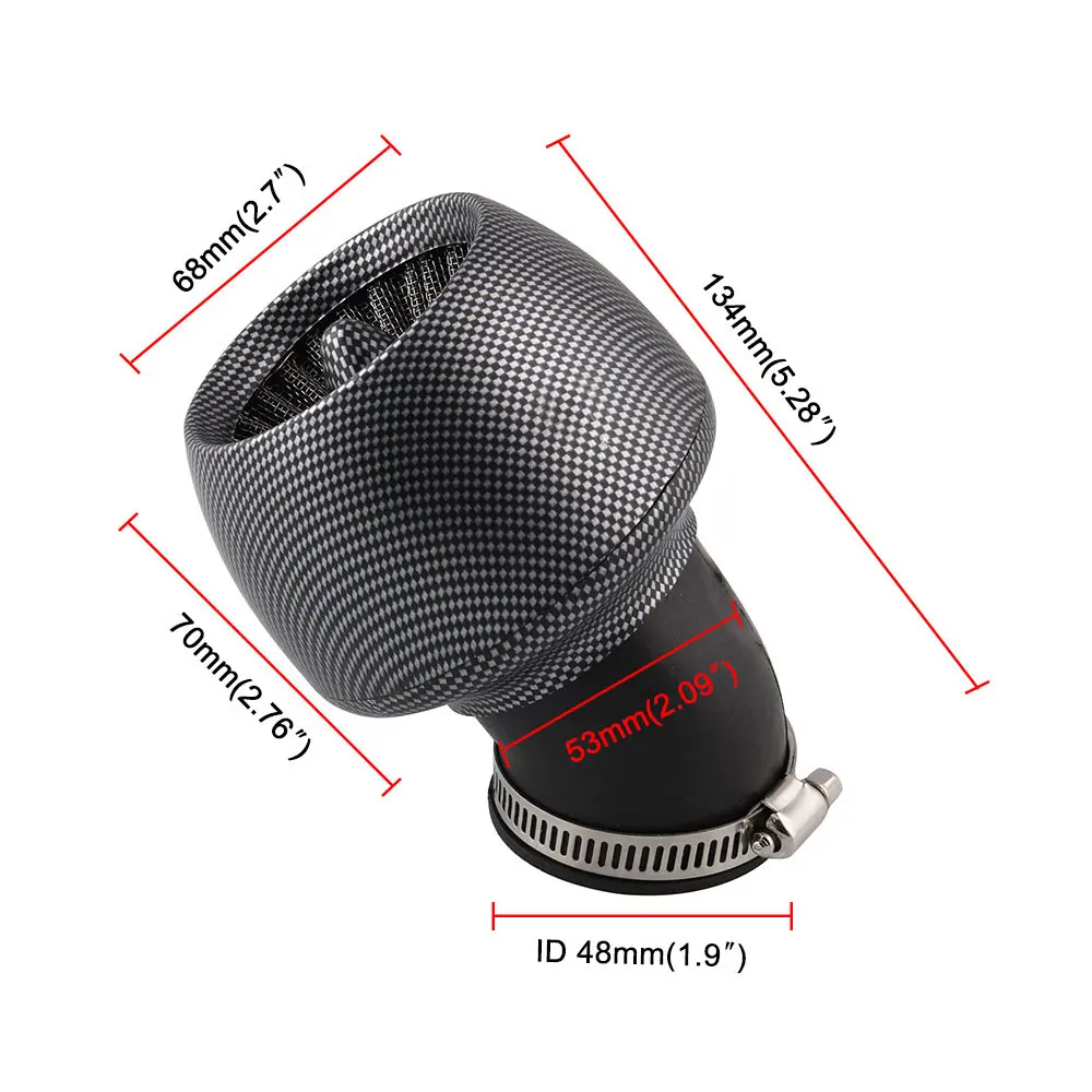 New Motorcycle Air Filter 28mm 35mm 42mm 48mm Black Air Filter Motorcycle Air Purifier Universal Metal Motorcycle Air Filter
New Motorcycle Air Filter 28mm 35mm 42mm 48mm Black Air Filter Motorcycle Air Purifier Universal Metal Motorcycle Air Filter
