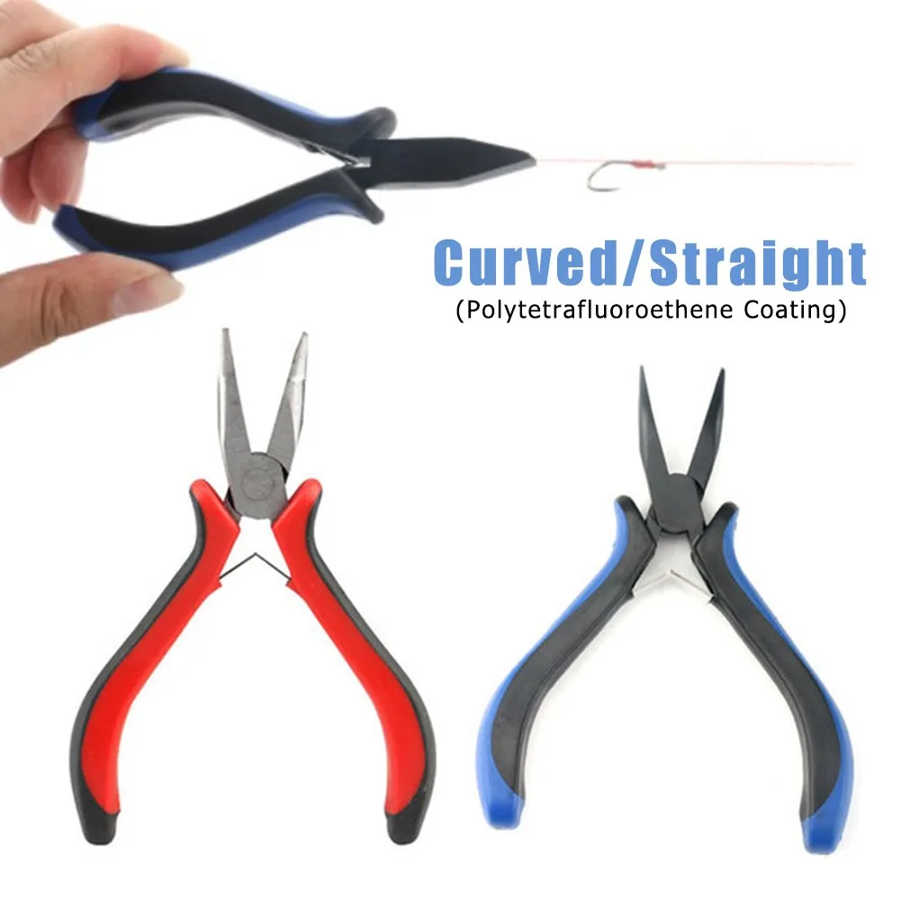 Fishing Pliers Multi-tool Scissor Hook Removal Line Cutter Carbon Steel Knot Tool Straight Curved Tip Fishing Tackle Accessories
Fishing Pliers Multi-tool Scissor Hook Removal Line Cutter Carbon Steel Knot Tool Straight Curved Tip Fishing Tackle Accessories