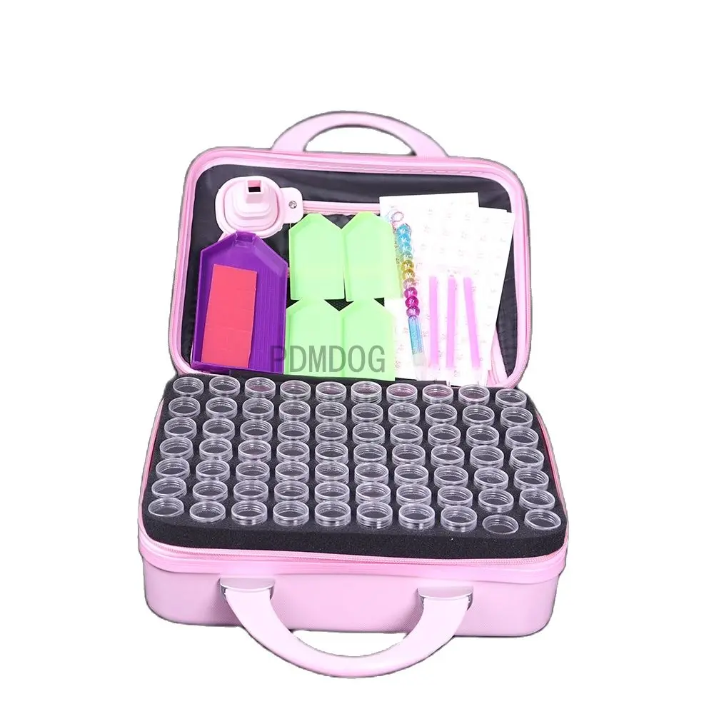 Diamond Painting Accessories 140 Compartment Bottle Storage Box Diamond Painting Diamond Storage Handbag With 23pcs tools
Diamond Painting Accessories 140 Compartment Bottle Storage Box Diamond Painting Diamond Storage Handbag With 23pcs tools