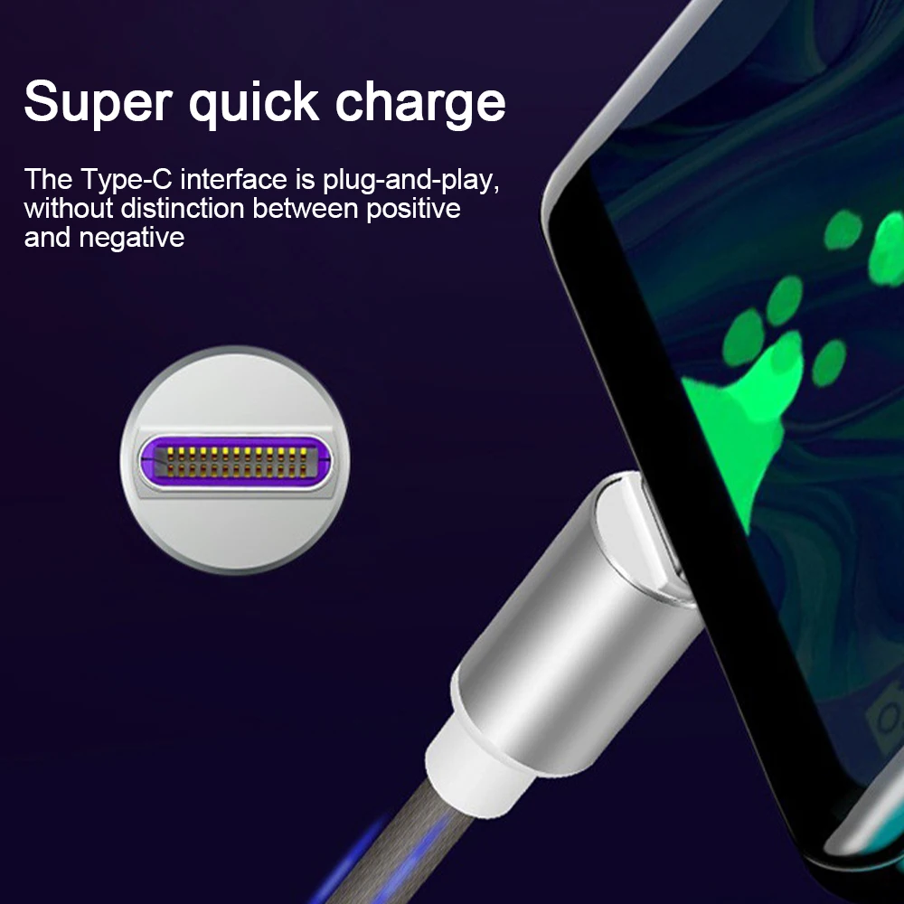 2.4A Micro USB Type C for iOS/Android Cable Fast Charger Data Cord Voice Sensor Control LED Charger Wire Smart Phone Accessories
2.4A Micro USB Type C for iOS/Android Cable Fast Charger Data Cord Voice Sensor Control LED Charger Wire Smart Phone Accessories
