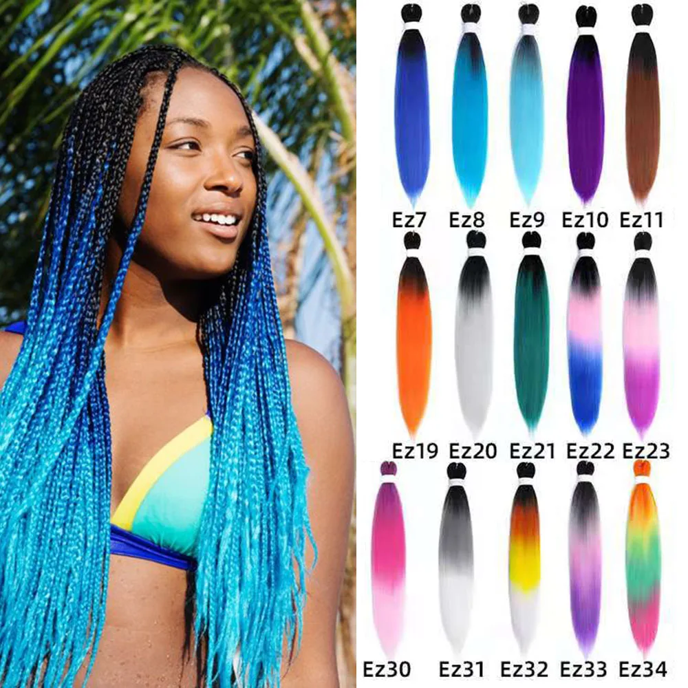 CLong Jumbo Braids Hair Kanekalon 24 Inch Color Braiding Synthetic Hair Extensions Braid Hair for 35Colors Heat Resistant Fiber
CLong Jumbo Braids Hair Kanekalon 24 Inch Color Braiding Synthetic Hair Extensions Braid Hair for 35Colors Heat Resistant Fiber