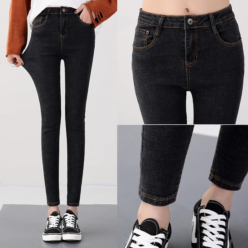 Slim Jeans For Women Skinny High Waist Jeans Woman Blue Denim Pencil Pants Stretch Waist Women Jeans Zarapants
Slim Jeans For Women Skinny High Waist Jeans Woman Blue Denim Pencil Pants Stretch Waist Women Jeans Zarapants