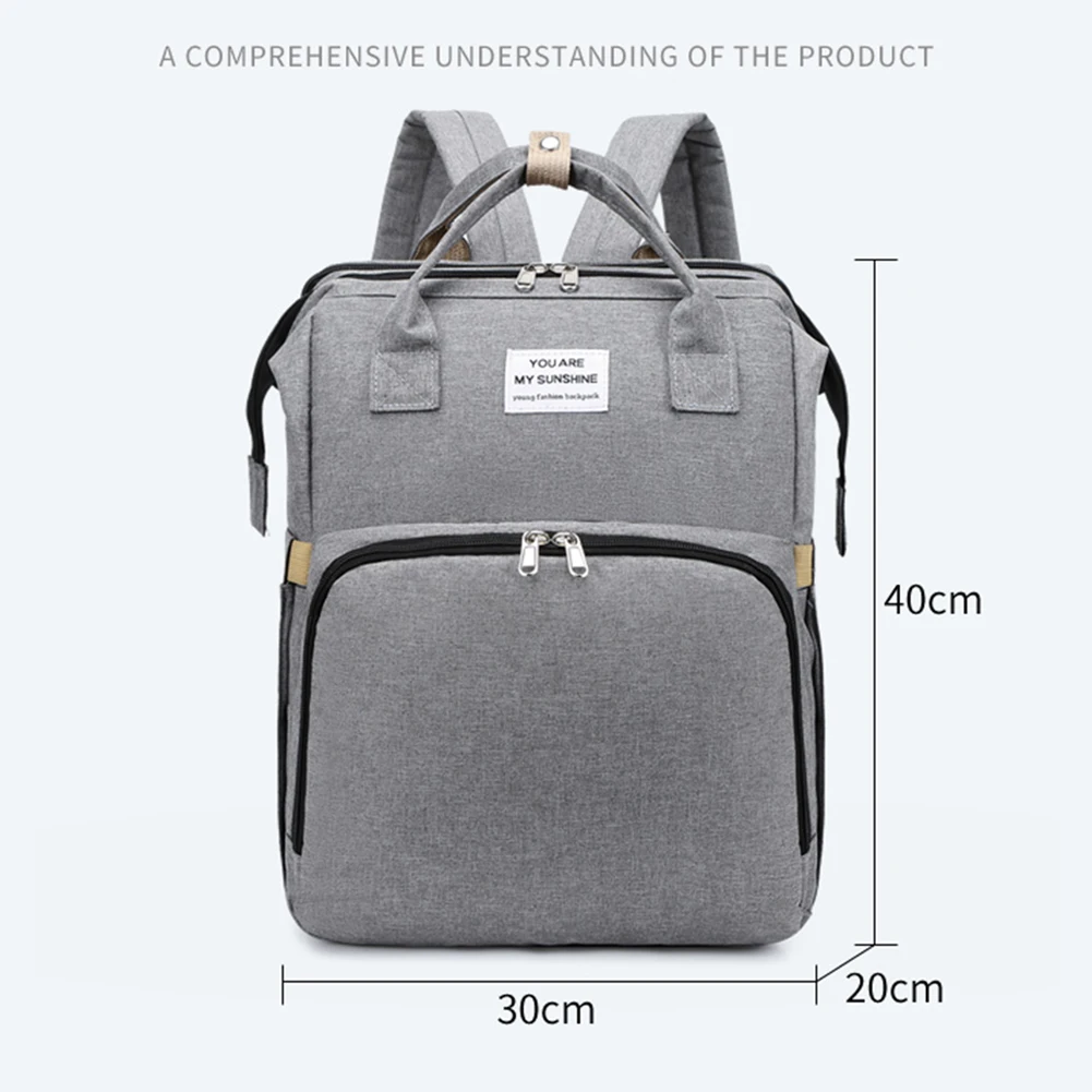 Fashion Baby Diaper Bags Large Capacity Nappy Bag Waterproof Mummy Bags Maternity Travel Backpack Nursing Handbag for Mom
Fashion Baby Diaper Bags Large Capacity Nappy Bag Waterproof Mummy Bags Maternity Travel Backpack Nursing Handbag for Mom