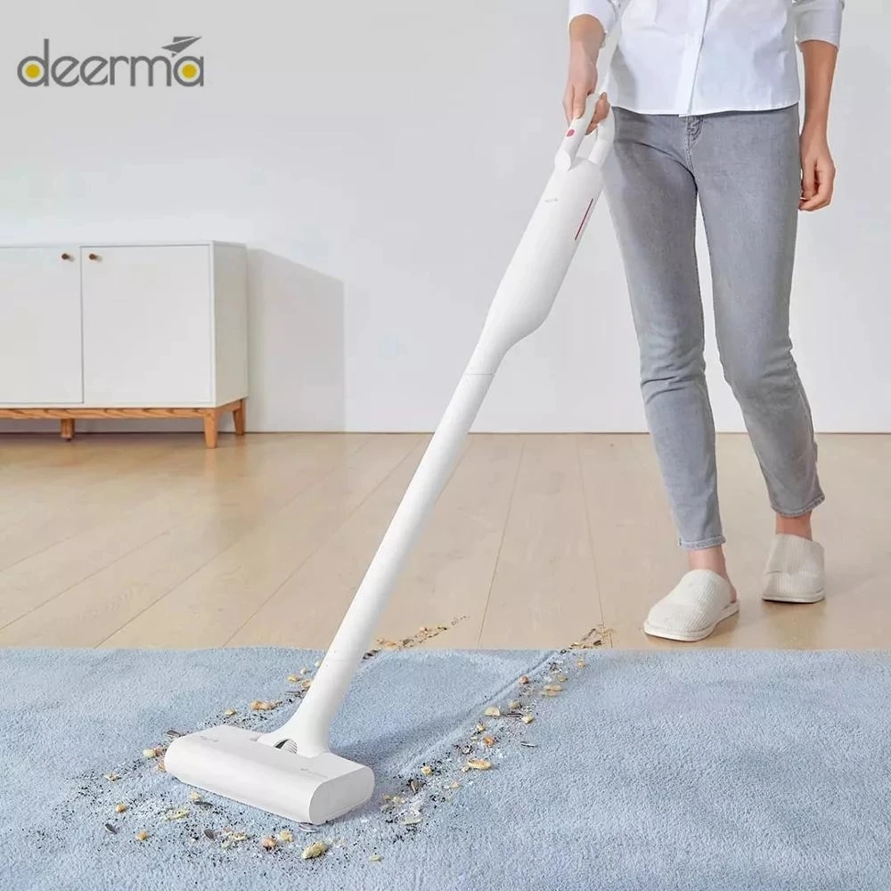 Xiaomi Deerma Vacuum Cleaner VC01 Household Handheld Wireless Vacuum Cleaner Ultra-quiet Powerful Mite Removal Cordless Cleaner 
Xiaomi Deerma Vacuum Cleaner VC01 Household Handheld Wireless Vacuum Cleaner Ultra-quiet Powerful Mite Removal Cordless Cleaner