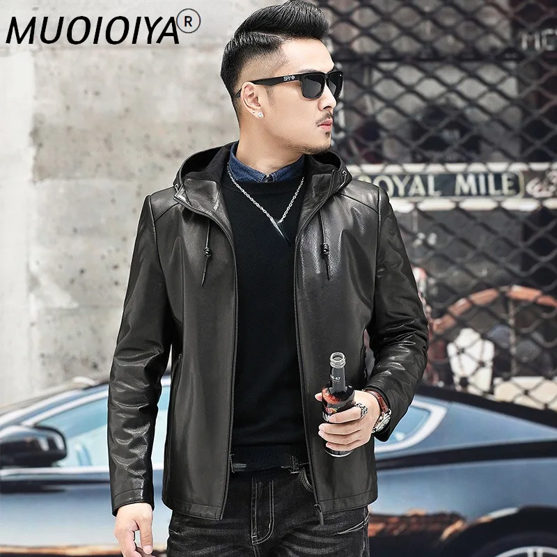 Hooded 100% Genuine Leather Jackets 2022 Autumn Goatskin Coat Fashion Motorcycle Leather Jacket Jaqueta Masculina Gmm384
Hooded 100% Genuine Leather Jackets 2022 Autumn Goatskin Coat Fashion Motorcycle Leather Jacket Jaqueta Masculina Gmm384