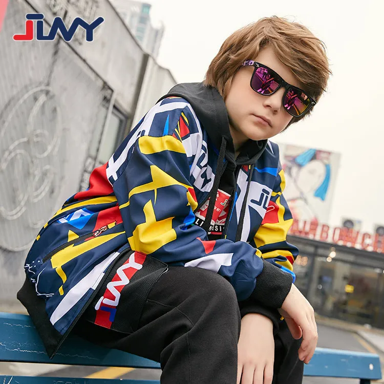 Jlny Fashionable Boy's Coat 2021 Autumn New Arrivals Printed Boys Jacket Waterproof And Breathable Windbreaker Outerwear & Coats
Jlny Fashionable Boy's Coat 2021 Autumn New Arrivals Printed Boys Jacket Waterproof And Breathable Windbreaker Outerwear & Coats