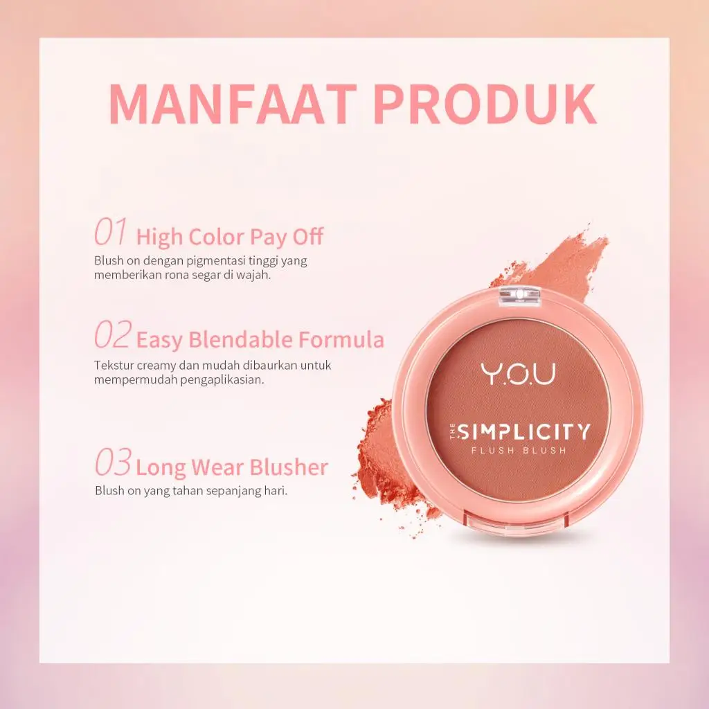 Y.O.U Flush Blush Makeup Face Palette Mineral Powder Red Rouge Lasting Natural Cream Shadows Cheek Tint Orange Cheese Blush Face
Y.O.U Flush Blush Makeup Face Palette Mineral Powder Red Rouge Lasting Natural Cream Shadows Cheek Tint Orange Cheese Blush Face
