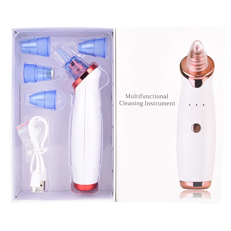 Blackhead Remover Face Deep Nose Cleaner T Zone Pore Acne Pimple Removal Vacuum Suction Facial Diamond Beauty Clean Skin Tool
Blackhead Remover Face Deep Nose Cleaner T Zone Pore Acne Pimple Removal Vacuum Suction Facial Diamond Beauty Clean Skin Tool