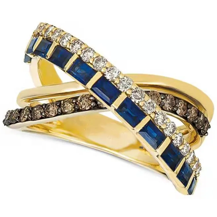 Luxury Male Female Blue Crystal Stone Ring Charm Gold Color Wedding Rings For Women Men Vintage Cross Zircon Engagement Ring
Luxury Male Female Blue Crystal Stone Ring Charm Gold Color Wedding Rings For Women Men Vintage Cross Zircon Engagement Ring