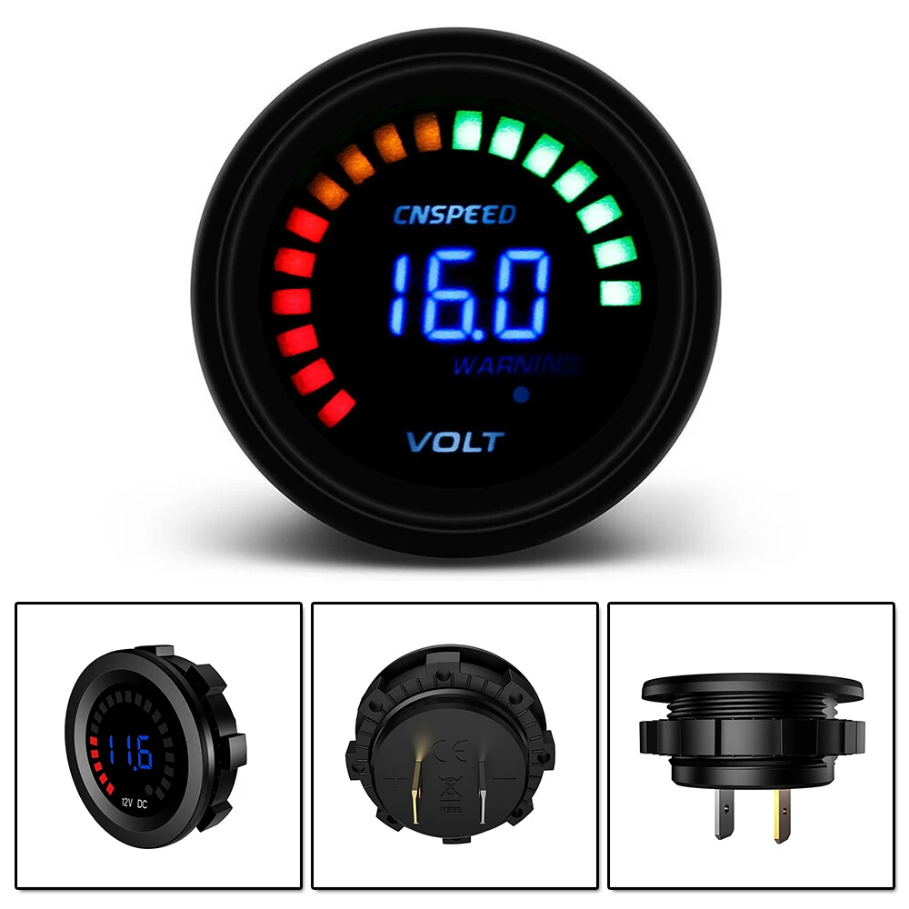 Waterproof 12V LED Digital Voltmeter Car Van Boat Marine Voltmeter Voltage Meter Battery Gauge Fits Most Motorbike Car Boat ATV
Waterproof 12V LED Digital Voltmeter Car Van Boat Marine Voltmeter Voltage Meter Battery Gauge Fits Most Motorbike Car Boat ATV