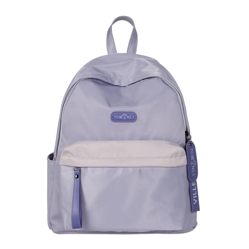2021 New Summer Purple Backpack Female Simple Schoolbag College Student Ins Style Japanese and Korean Style Versatile Backpack
2021 New Summer Purple Backpack Female Simple Schoolbag College Student Ins Style Japanese and Korean Style Versatile Backpack