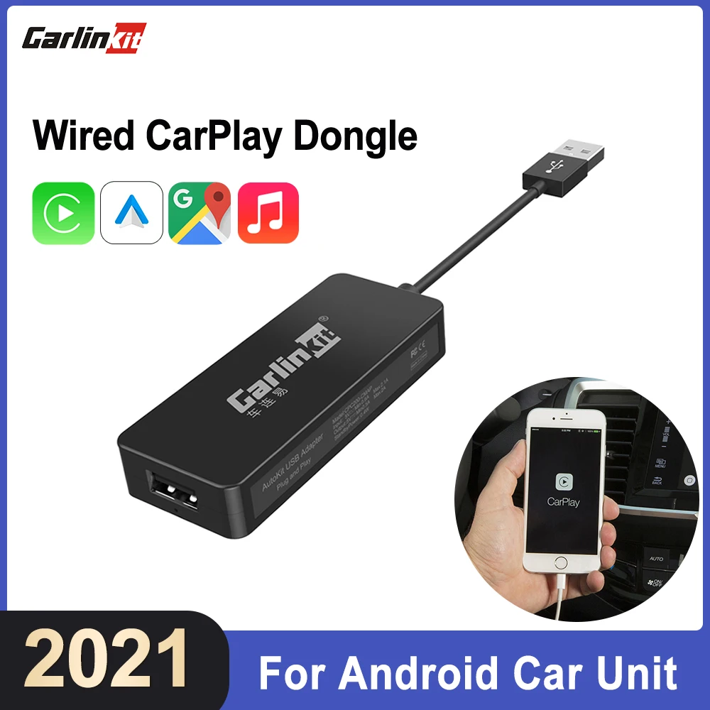 CarlinKit For Apple Wired Carplay Android Auto Dongle For Refit Android system Navigation Player Smart Link Mirror Youtube IOS14
CarlinKit For Apple Wired Carplay Android Auto Dongle For Refit Android system Navigation Player Smart Link Mirror Youtube IOS14