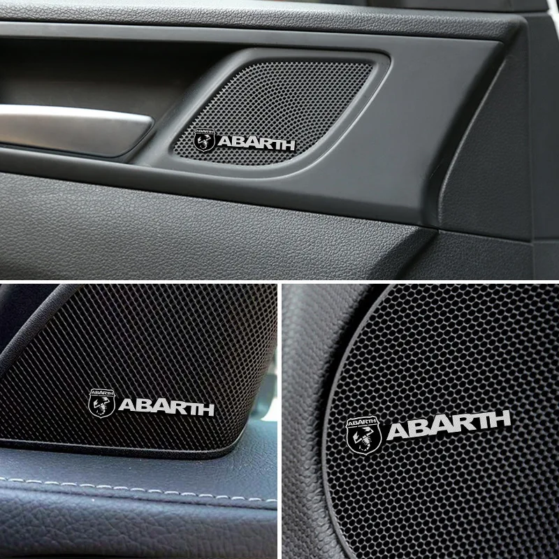 4pc Car Speaker Audio Emblem Badge Stickers Decal For fiat punto 500 stilo ducato palio Abarth Scorpion Car Stickers For Car
4pc Car Speaker Audio Emblem Badge Stickers Decal For fiat punto 500 stilo ducato palio Abarth Scorpion Car Stickers For Car