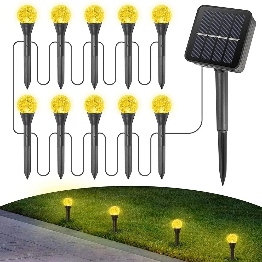 LED Solar Light Garden Decoration Ground Lawn Lamps Outdoor Waterproof Bubble Ball Light String Yard Landscape Balcony Lighting
LED Solar Light Garden Decoration Ground Lawn Lamps Outdoor Waterproof Bubble Ball Light String Yard Landscape Balcony Lighting