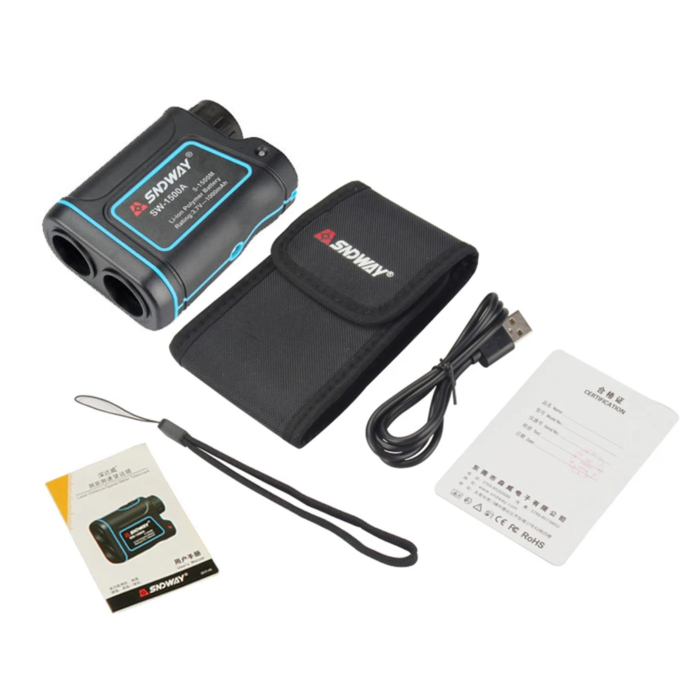 SNDWAY 6x Telescope Laser Rangefinder 600M 1000M 1500M Laser measure device For Hunting Golf Sport Engineer SP
SNDWAY 6x Telescope Laser Rangefinder 600M 1000M 1500M Laser measure device For Hunting Golf Sport Engineer SP