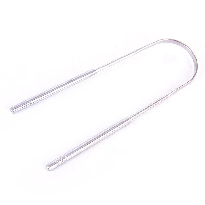 Stainless Steel Tongue Scraper Fresh Breath Oral Tongue Cleaner Brush Cleaning Coated Tongue Toothbrush Oral Hygiene Care Tools
Stainless Steel Tongue Scraper Fresh Breath Oral Tongue Cleaner Brush Cleaning Coated Tongue Toothbrush Oral Hygiene Care Tools
