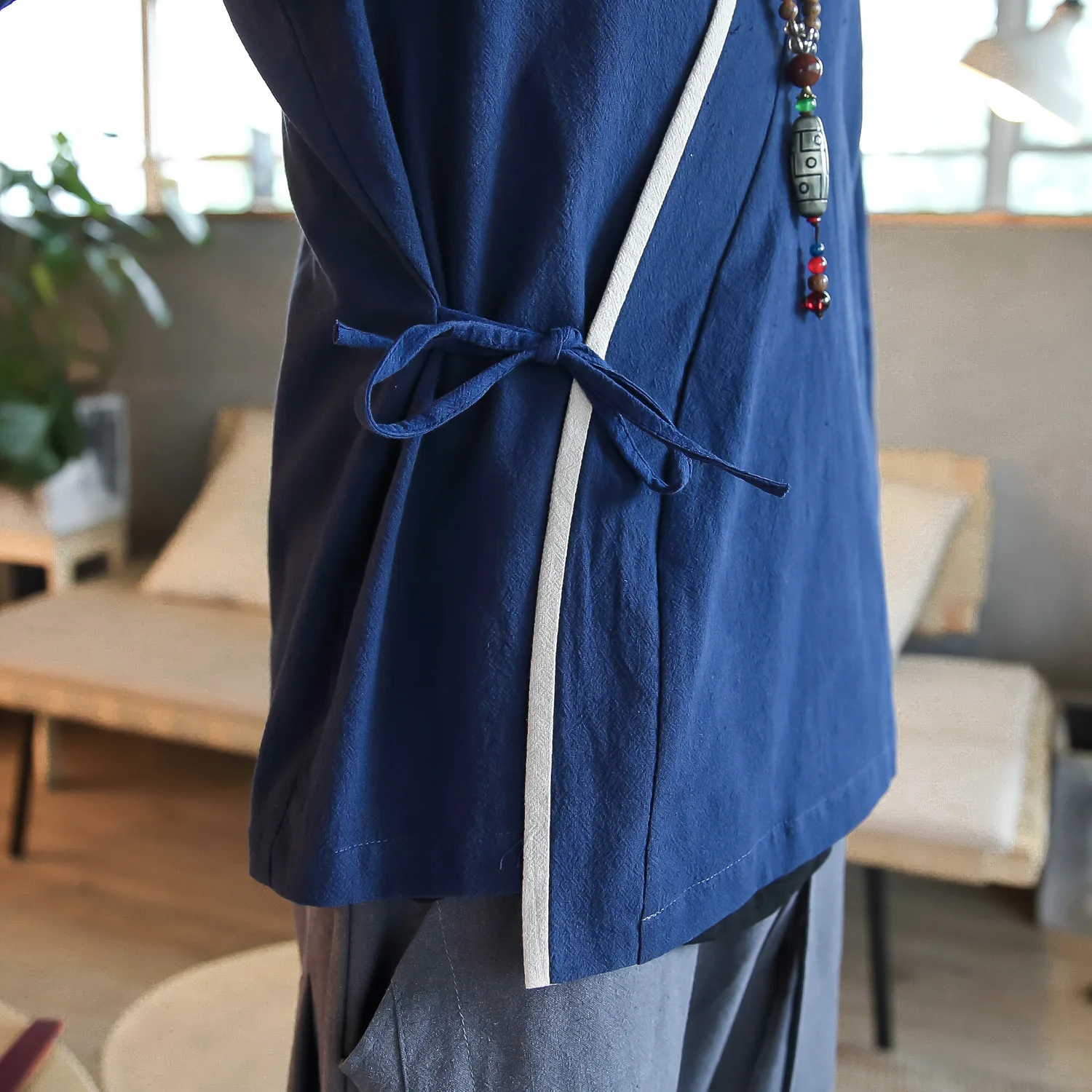 Кимоно для мужчин размера плюс традиционное японское юката Повседневный