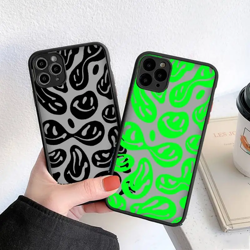 Funny Trippy Smiley Face Phone Case For iphone 13 12 11 8 7 plus mini x xs xr pro max matte transparent cover 
Funny Trippy Smiley Face Phone Case For iphone 13 12 11 8 7 plus mini x xs xr pro max matte transparent cover