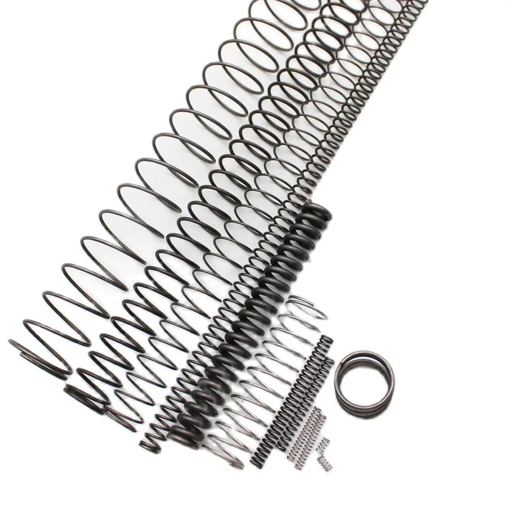 100 шт. компрессионные пружины, диаметр проволоки 1 мм, внешний диаметр 10 мм, длина 10 мм
100 шт. компрессионные пружины, диаметр проволоки 1 мм, внешний диаметр 10 мм, длина 10 мм