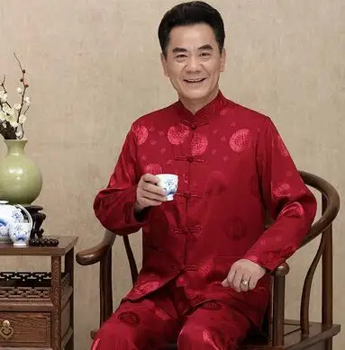 Long sleeve Middle-aged Tang suit men Buckle blazer casaco jaqueta masculina spring autumn coats mens jacket Chinese style
Long sleeve Middle-aged Tang suit men Buckle blazer casaco jaqueta masculina spring autumn coats mens jacket Chinese style