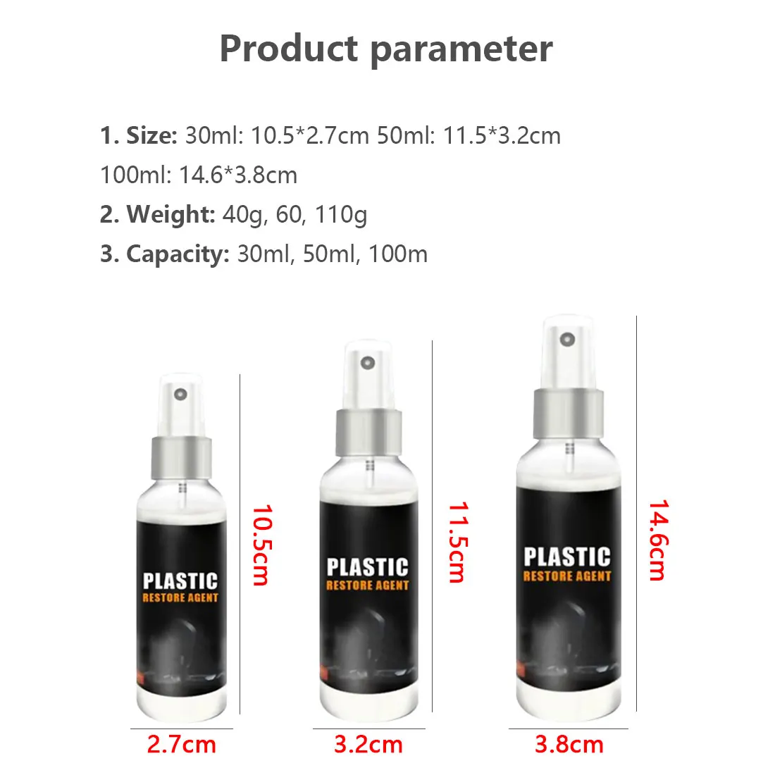 Hot 30/50/100ML Car Interior Plastic Parts Refurbishment Agent Plastic Parts Wax Instrument Panel Refurbishment Agent 
Hot 30/50/100ML Car Interior Plastic Parts Refurbishment Agent Plastic Parts Wax Instrument Panel Refurbishment Agent