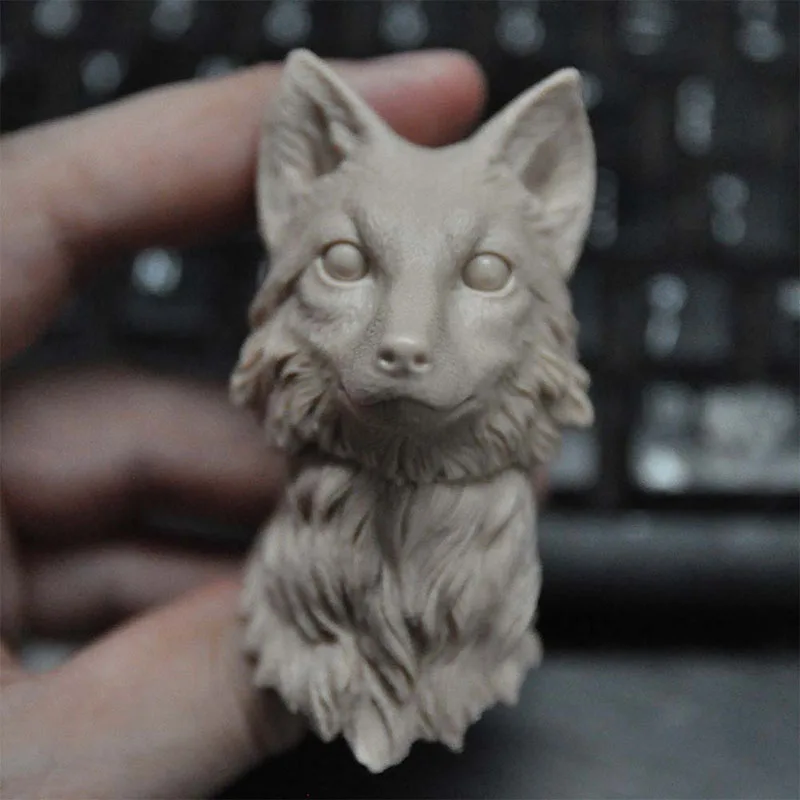 1/6 Unpainted Animal Fox Head Sculpt with Removable Neck head Carving Model Fit 12'' Action Figure Body
1/6 Unpainted Animal Fox Head Sculpt with Removable Neck head Carving Model Fit 12'' Action Figure Body