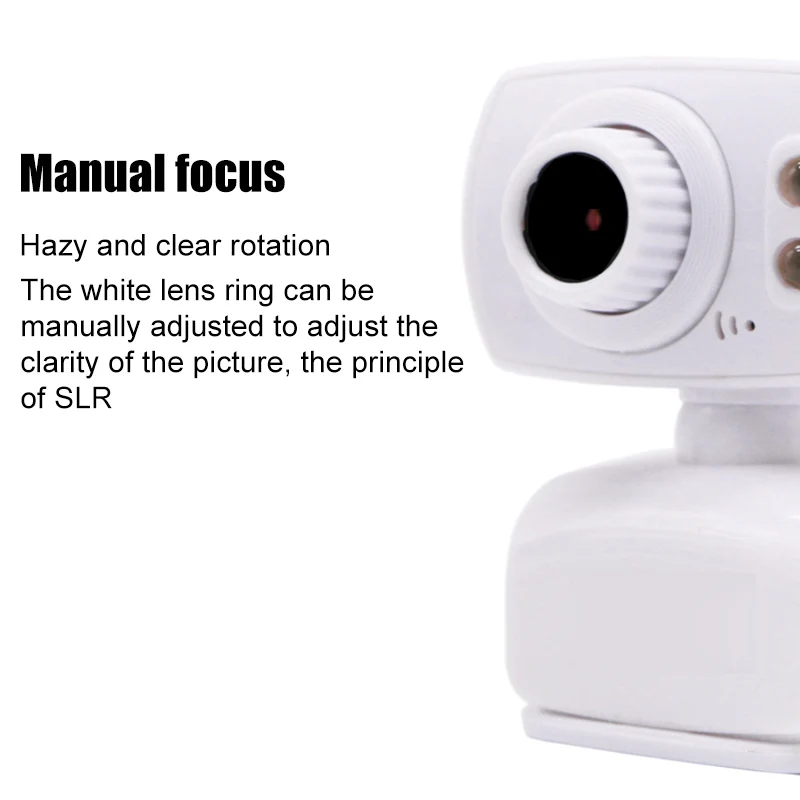 Full HD 12MP Webcam USB 3 LED Video Camera with Microphone for PC Laptop Clips-on PUO88
Full HD 12MP Webcam USB 3 LED Video Camera with Microphone for PC Laptop Clips-on PUO88
