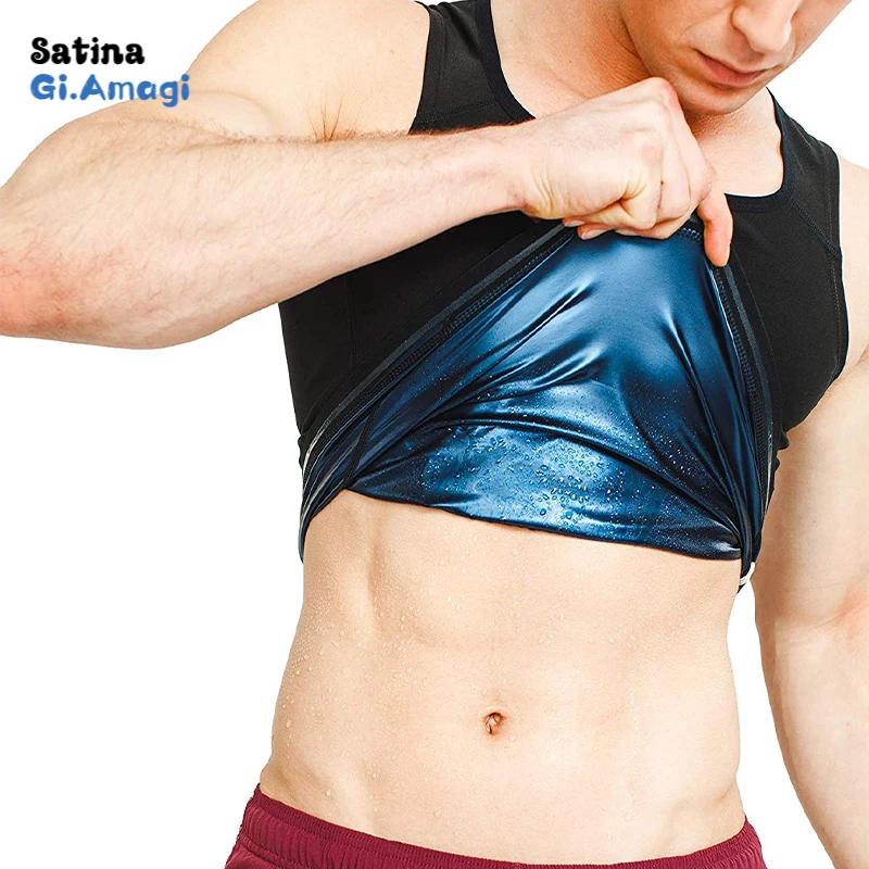 Mens Thermo Shirt Sweat Sauna Tank Tops Body Shapers Waist Trainer Slimming Vest Fitness Shapewear Belt Body Dropshing
Mens Thermo Shirt Sweat Sauna Tank Tops Body Shapers Waist Trainer Slimming Vest Fitness Shapewear Belt Body Dropshing