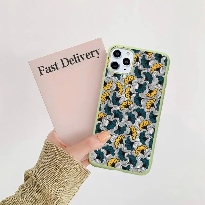 African style fabric print Phone Case Candy Color for iPhone 11 12 mini pro XS MAX 8 7 6 6S Plus X 5S SE 2020 XR
African style fabric print Phone Case Candy Color for iPhone 11 12 mini pro XS MAX 8 7 6 6S Plus X 5S SE 2020 XR