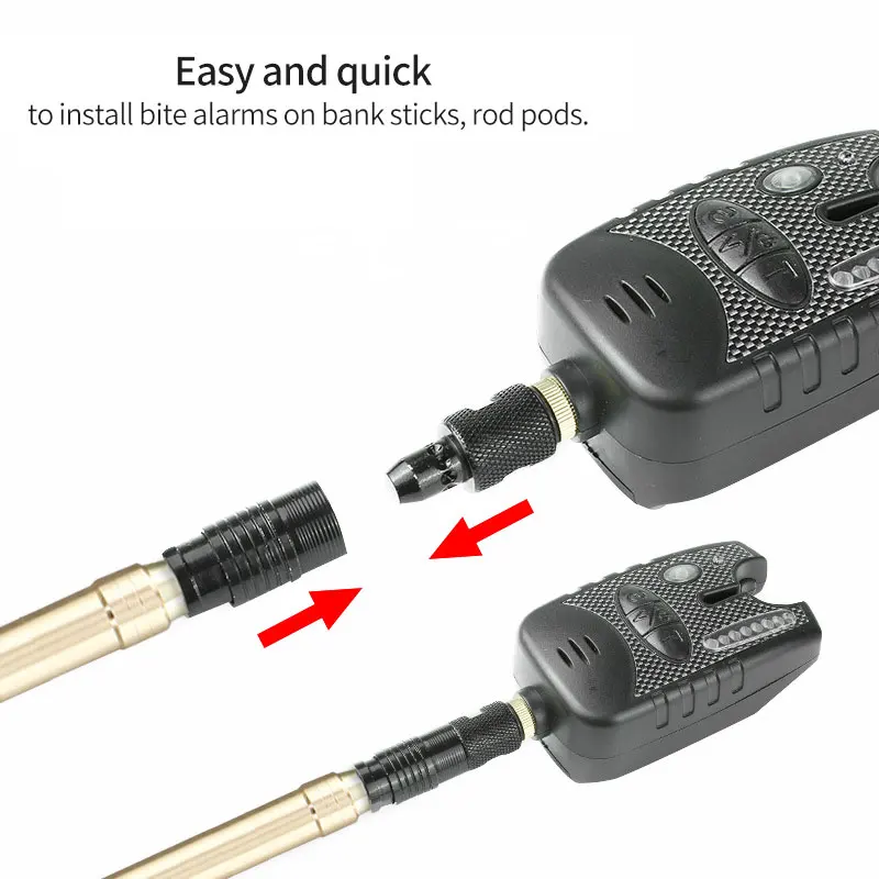 4Pcs Aluminum Alloy Quick Release Adapter Fish Alarm Connector Carp Bite Holder
4Pcs Aluminum Alloy Quick Release Adapter Fish Alarm Connector Carp Bite Holder