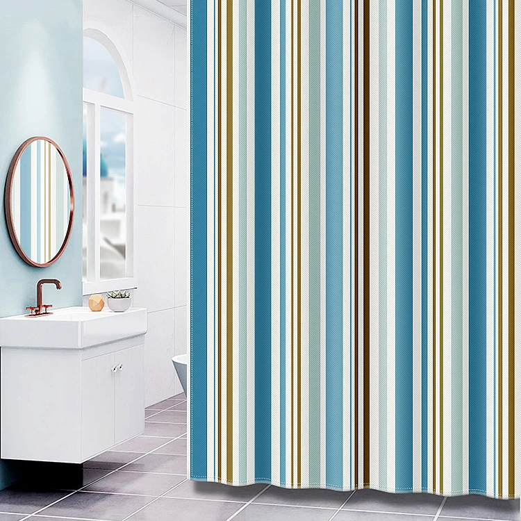 Thicken Colorful Shower Curtains Modern Stripe Minimalist Bathroom Shower Curtains Waterproof Tende Bathroom Accessories DK50SC
Thicken Colorful Shower Curtains Modern Stripe Minimalist Bathroom Shower Curtains Waterproof Tende Bathroom Accessories DK50SC