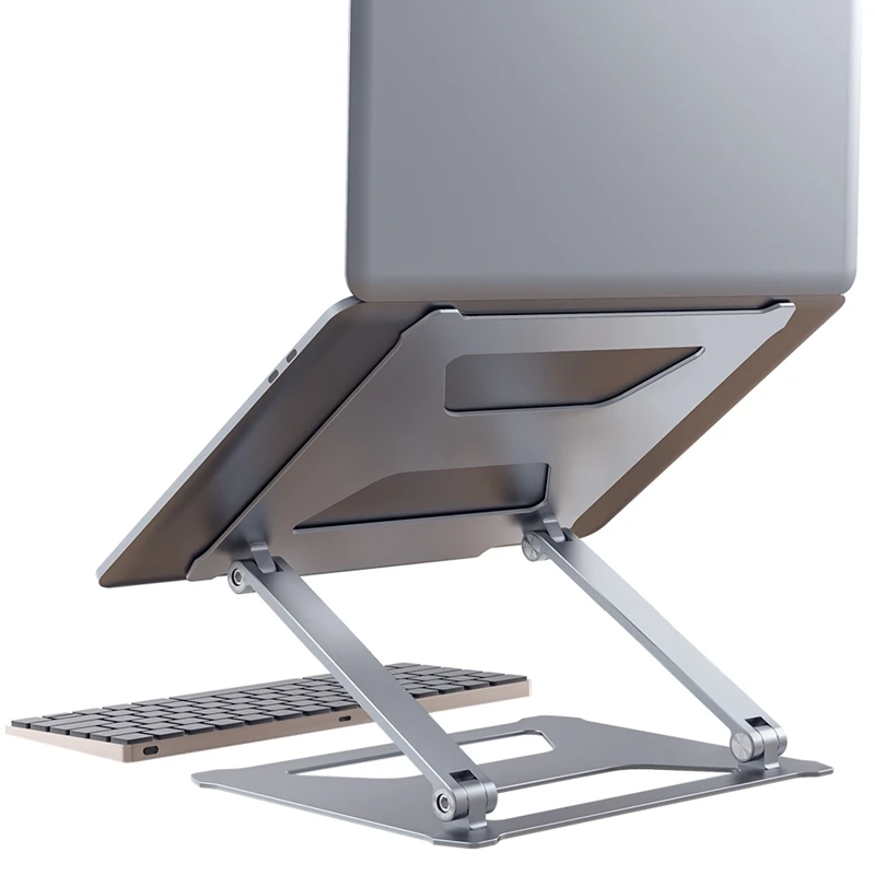 BONERUY Adjustable Aluminum Laptop Stand Ergonomic Multi-Angle Desk Laptop Riser Cooling Bracket for Notebook
BONERUY Adjustable Aluminum Laptop Stand Ergonomic Multi-Angle Desk Laptop Riser Cooling Bracket for Notebook