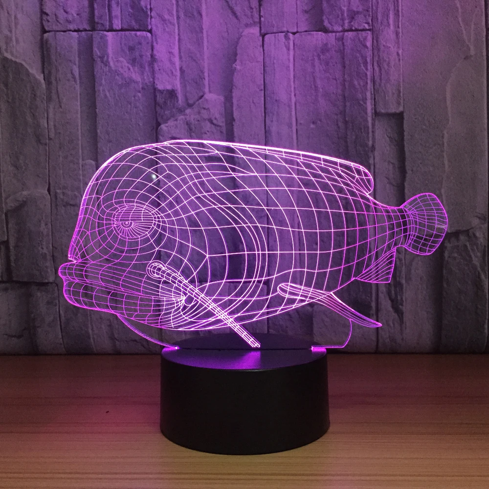 Big Mouth Fish LED RGB Night Light 7 Color Change Desk Light Action Figure PVC Kids Toys Brinquedos Christmas Gift
Big Mouth Fish LED RGB Night Light 7 Color Change Desk Light Action Figure PVC Kids Toys Brinquedos Christmas Gift