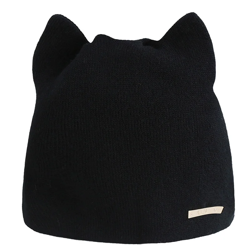 New Fashion Winter Hat Cat Ear Shaped Knitted Beanie Solid Color Earmuffs Hats For Women Girls Kawaii Bonnet Cap Chapeau Femme
New Fashion Winter Hat Cat Ear Shaped Knitted Beanie Solid Color Earmuffs Hats For Women Girls Kawaii Bonnet Cap Chapeau Femme