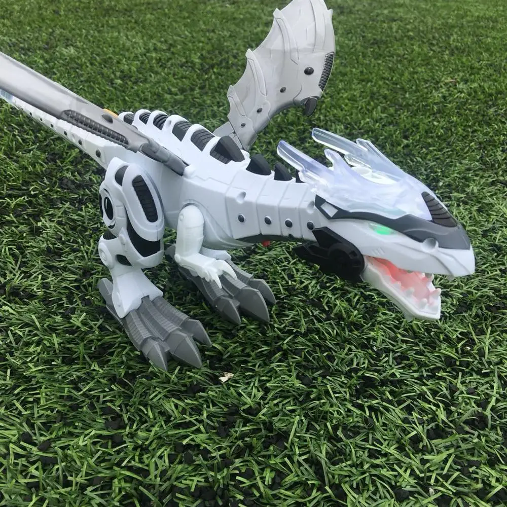 New Electric Mechanical Dragon Spray Dinosaur Toy With light Sound Walking Electronic Pets Dinosaur Robot Toys Gift For Children
New Electric Mechanical Dragon Spray Dinosaur Toy With light Sound Walking Electronic Pets Dinosaur Robot Toys Gift For Children