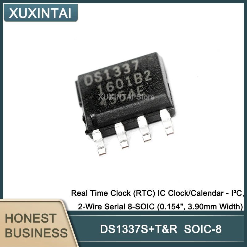 20шт./лот DS1337S + T & R DS1337S часы в реальном времени (RTC) IC часы/календарь-I²C, 2-проводной последовательный 8-SOIC (0,154 дюйма, 3,90 мм ширина)
20шт./лот DS1337S + T & R DS1337S часы в реальном времени (RTC) IC часы/календарь-I²C, 2-проводной последовательный 8-SOIC (0,154 дюйма, 3,90 мм ширина)
