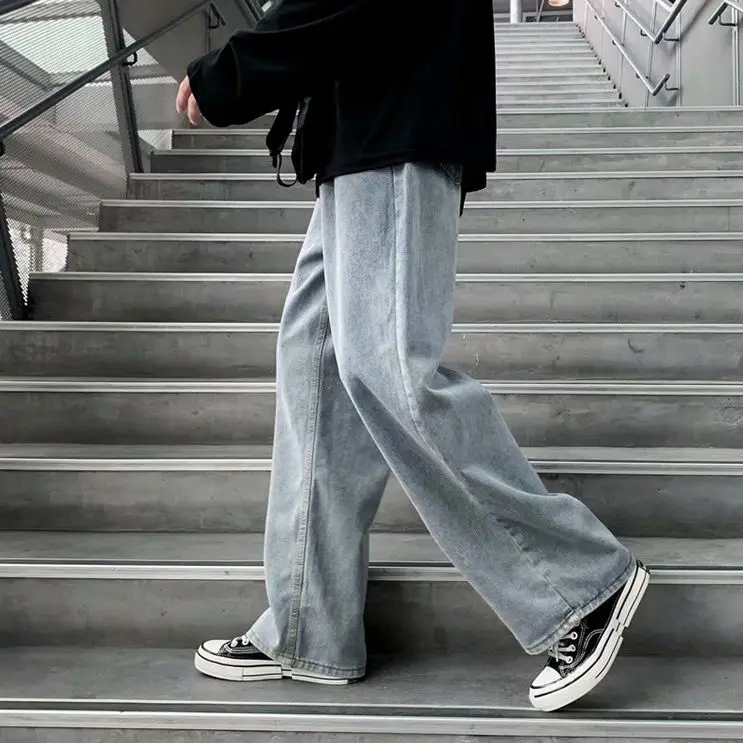 Light color jeans women's summer straight tube loose draping feeling show thin father mop Pants Large Size fat mm wide leg high
Light color jeans women's summer straight tube loose draping feeling show thin father mop Pants Large Size fat mm wide leg high