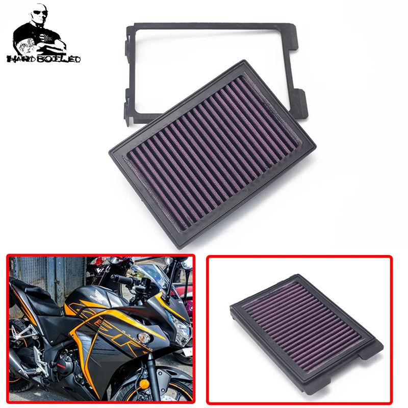 For HONDA CBR250 R CBR250R CBR 250R ABS 2011-2020 2017 CBR300 CBR300F CBR 300F 2015-2021 Motorcycle Air Filter Cleaner airFilter
For HONDA CBR250 R CBR250R CBR 250R ABS 2011-2020 2017 CBR300 CBR300F CBR 300F 2015-2021 Motorcycle Air Filter Cleaner airFilter