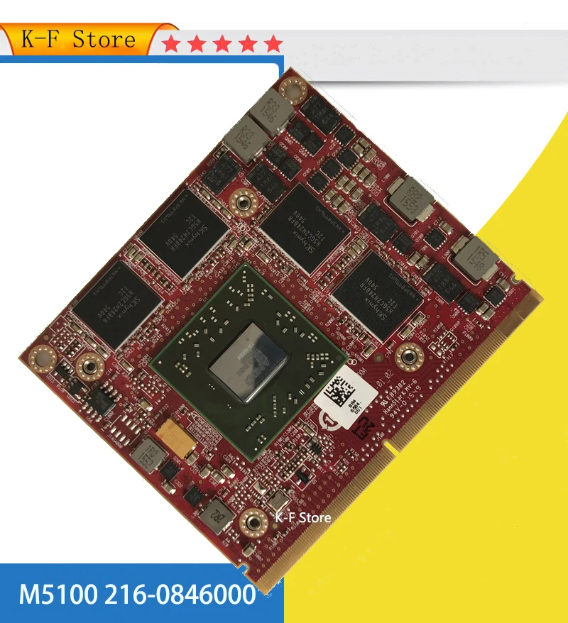 Firepro M5100 216 0846000 109 C42241 00 2 Гб DDR5 VGA Видео Графическая карта CN 05FXT3 5FXT3 для DELL Precision M4800