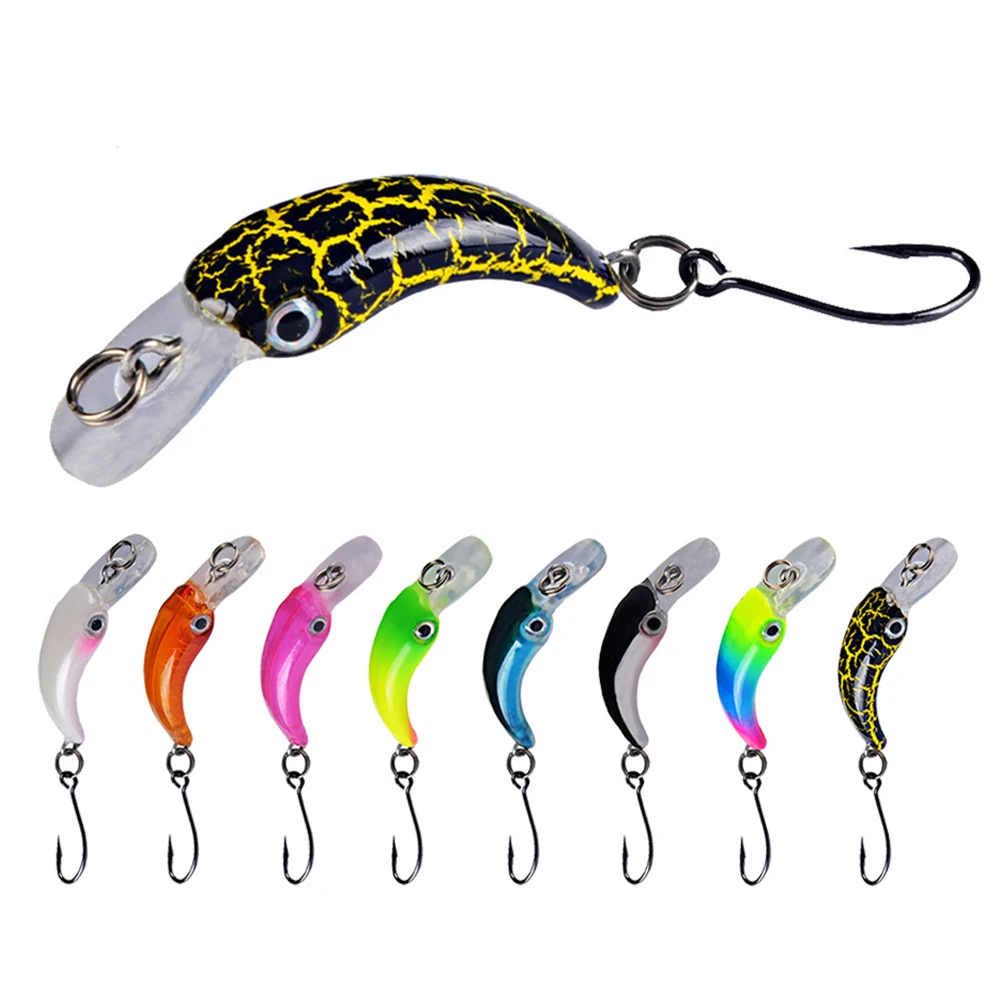 Minnow Fishing Lure 3.8cm 1.5g Mini Artificial Hard Bait Quality Professional Sinking Depth 2.0-2.5m Pike Bass Fishing Tackle
Minnow Fishing Lure 3.8cm 1.5g Mini Artificial Hard Bait Quality Professional Sinking Depth 2.0-2.5m Pike Bass Fishing Tackle