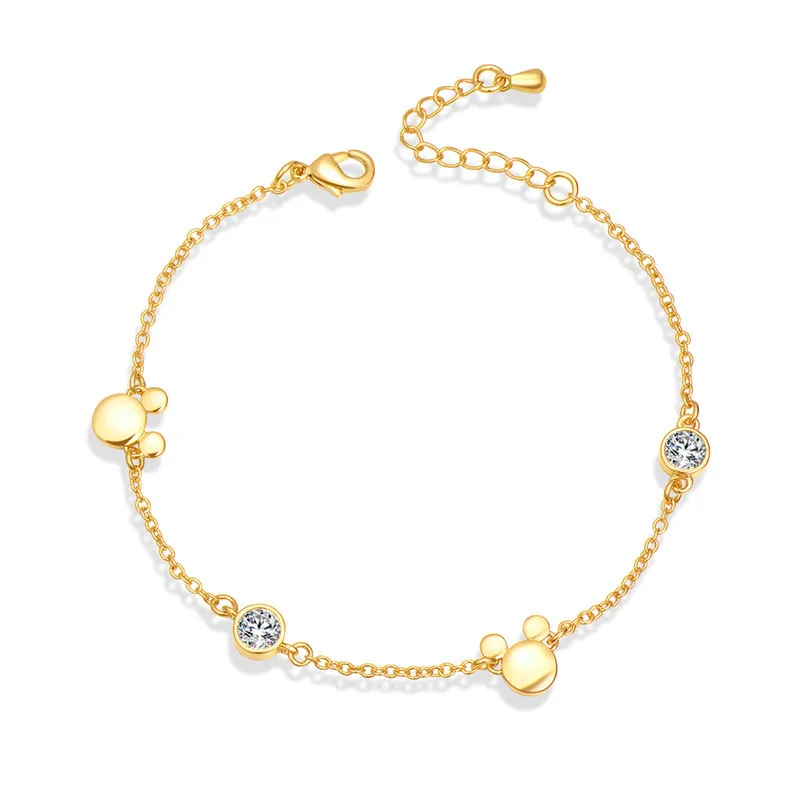Crystals Bear Bracelets For Women Cute Mouse Anime Luxury Chain 2022 New Gift Charm Jewelry Fashion Chain Bangles Wholesale
Crystals Bear Bracelets For Women Cute Mouse Anime Luxury Chain 2022 New Gift Charm Jewelry Fashion Chain Bangles Wholesale