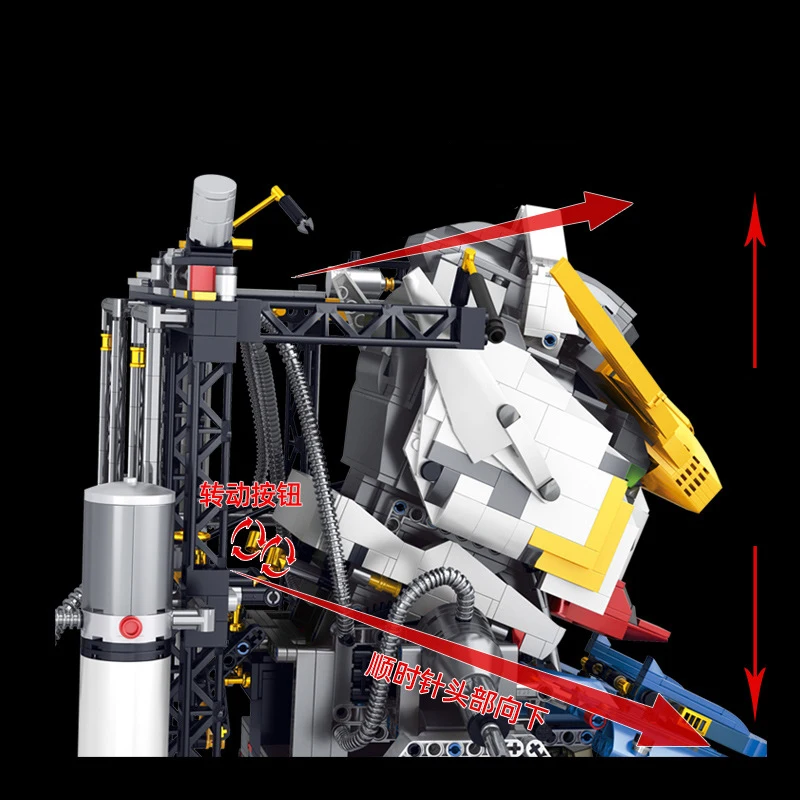 Mailackers Creator Ideas Gundamed Barbatos Bust Calamity War Mechwarrior Robot Figure Building Block Bricks Toy Christmas Gift
Mailackers Creator Ideas Gundamed Barbatos Bust Calamity War Mechwarrior Robot Figure Building Block Bricks Toy Christmas Gift