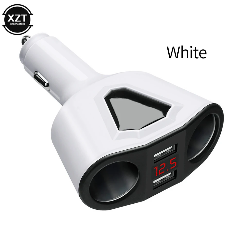 Разветвитель автомобильного прикуривателя, двойной цилиндр, 3,1 А, два USB-порта
Разветвитель автомобильного прикуривателя, двойной цилиндр, 3,1 А, два USB-порта